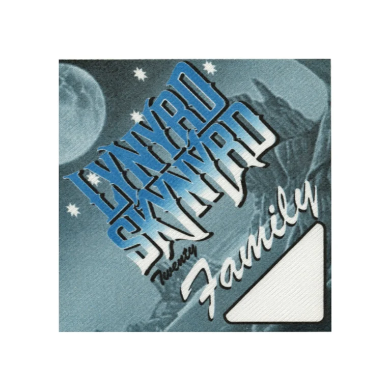 Lynyrd Skynyrd 1997 Twenty Concert Tour Family Backstage Pass