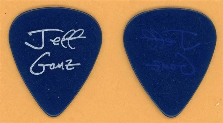 Johnny Winter Jeff Ganz Vintage Tour Guitar Pick