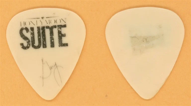 Honeymoon Suite Gary Lalonde Vintage Guitar Pick - 1986 Big Prize Tour
