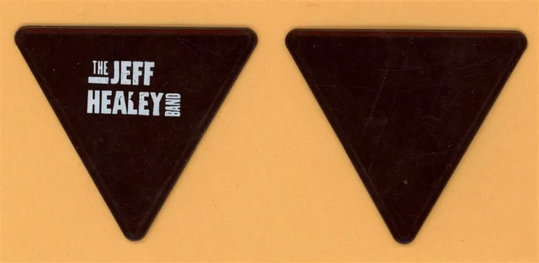 Jeff Healey Band Vintage Guitar Pick - 1990 Hell to Pay Tour