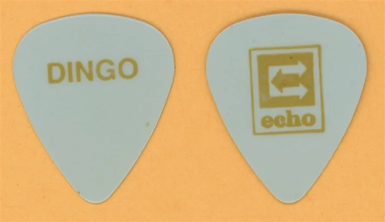 Tom Petty Howie Epstein DINGO Vintage Guitar Pick - 1999 Echo Tour