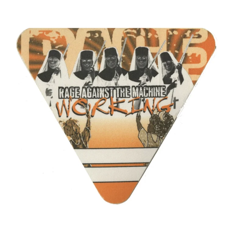 Rage Against The Machine 1996 Evil Empire Concert Tour Working Backstage Pass