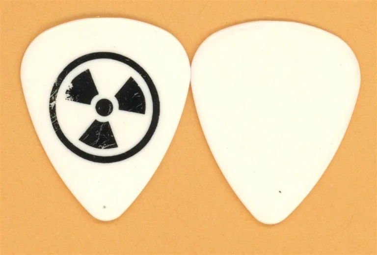 Red Hot Chili Peppers John Frusciante Vintage Guitar Pick - 1992 Tour