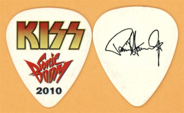KISS Paul Stanley Vintage Guitar Pick - 2010 Sonic Boom Tour