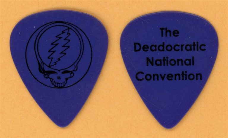 Grateful Dead Bob Weir Vintage Guitar Pick - 2004 Deadocratic Convention Tour