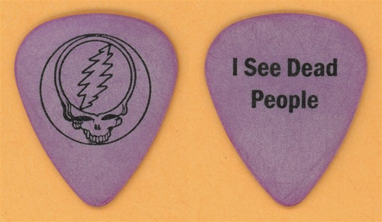 Grateful Dead Bob Weir Vintage Guitar Pick - 2004 I See Dead People Tour
