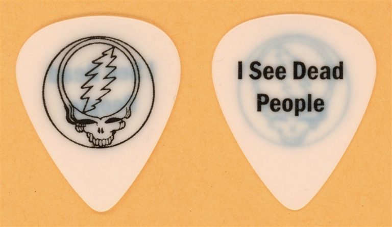 Grateful Dead Bob Weir Vintage Guitar Pick - 2004 I See Dead People Tour