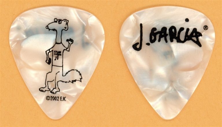 Grateful Dead Jerry Garcia Vintage Guitar Pick - 2002 Planet Waves Series Tour