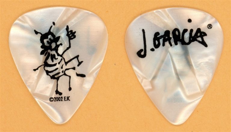 Grateful Dead Jerry Garcia Vintage Guitar Pick - 2002 Planet Waves Series Tour