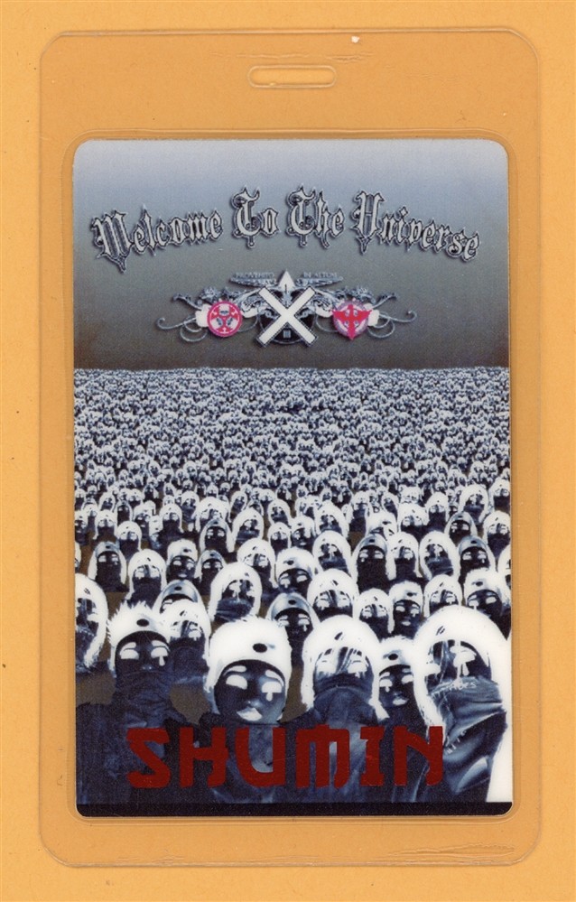 30 Seconds to Mars 2006 Laminated Backstage Pass