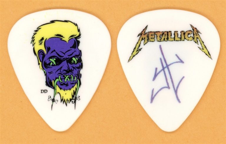 Metallica James Hetfield Zombie Vintage Guitar Pick - Death Magnetica (No Year)