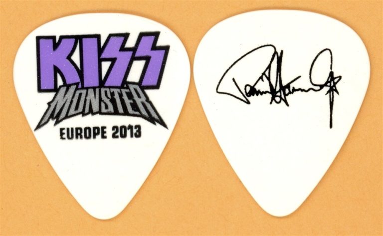 KISS Paul Stanley Vintage Guitar Pick - 2013 Monster Europe Tour