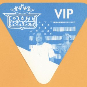 Outkast 2000 Stankonia Concert Tour VIP Backstage Pass