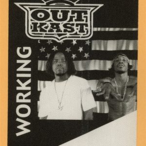 Outkast 2000 Stankonia Concert Tour WORKING Backstage Pass