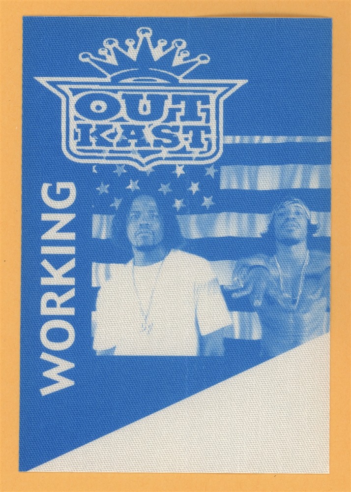 Outkast 2000 Stankonia Concert Tour WORKING Backstage Pass