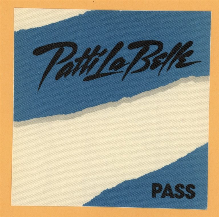 Patti La Belle 1986 Winner In You Concert Tour Backstage Pass