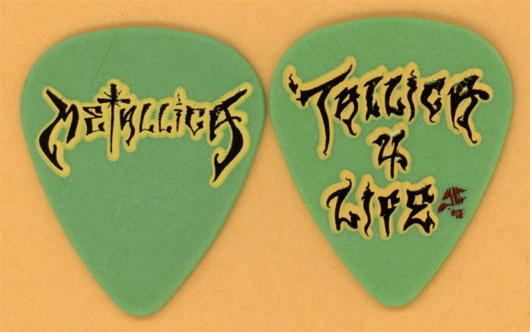 Metallica James Hetfield Vintage Guitar Pick - 2004 St. Anger Tour - Variant