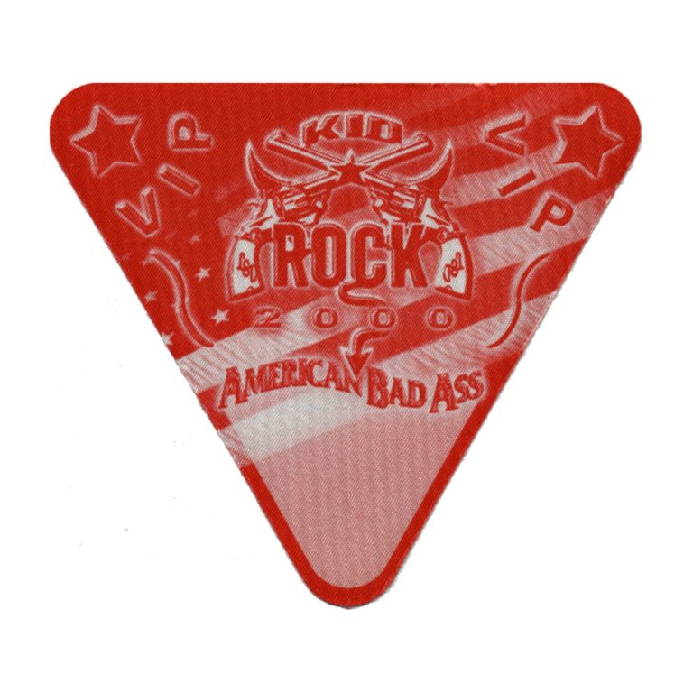 Kid Rock 2000 American Bad Ass Concert Tour VIP Backstage Pass