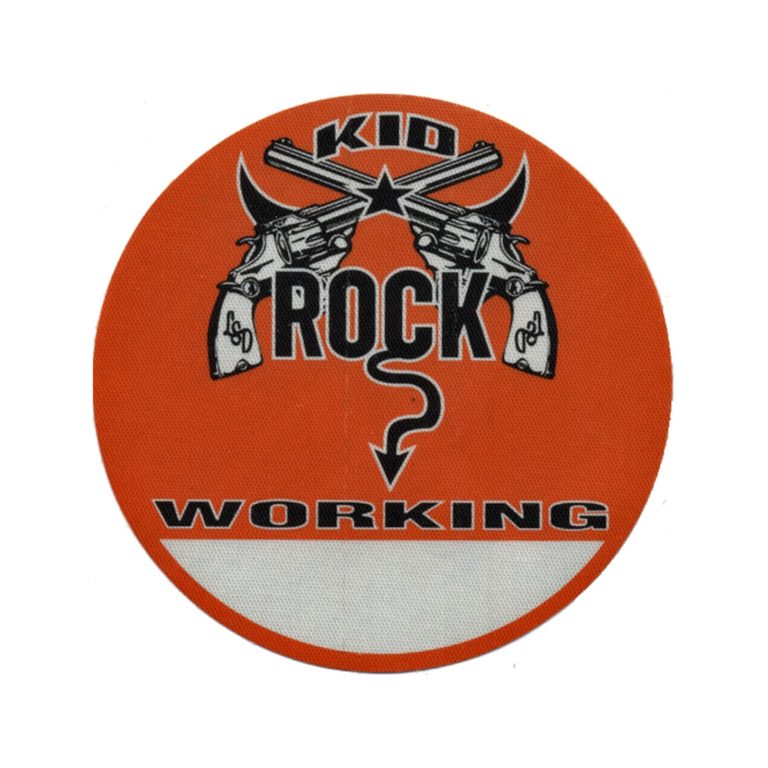 Kid Rock 1999 Devil Without a Cause Concert Tour Working Backstage Pass