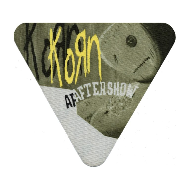 Korn 2000 Issues Concert Tour Aftershow Backstage Pass