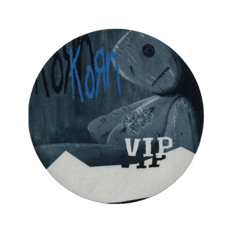 Korn 2000 Issues Concert Tour VIP Backstage Pass