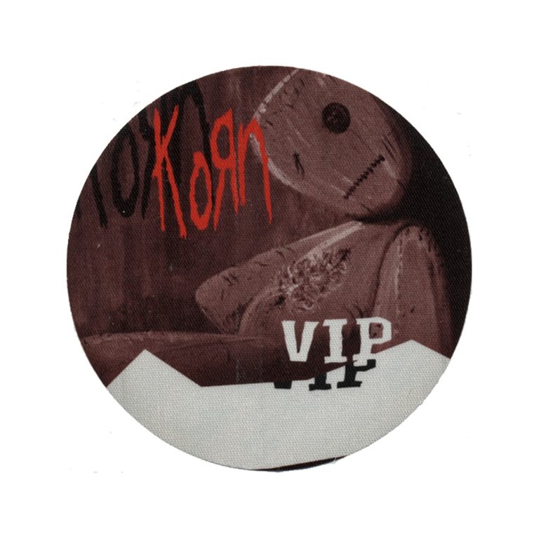 Korn 2000 Issues Concert Tour VIP Backstage Pass
