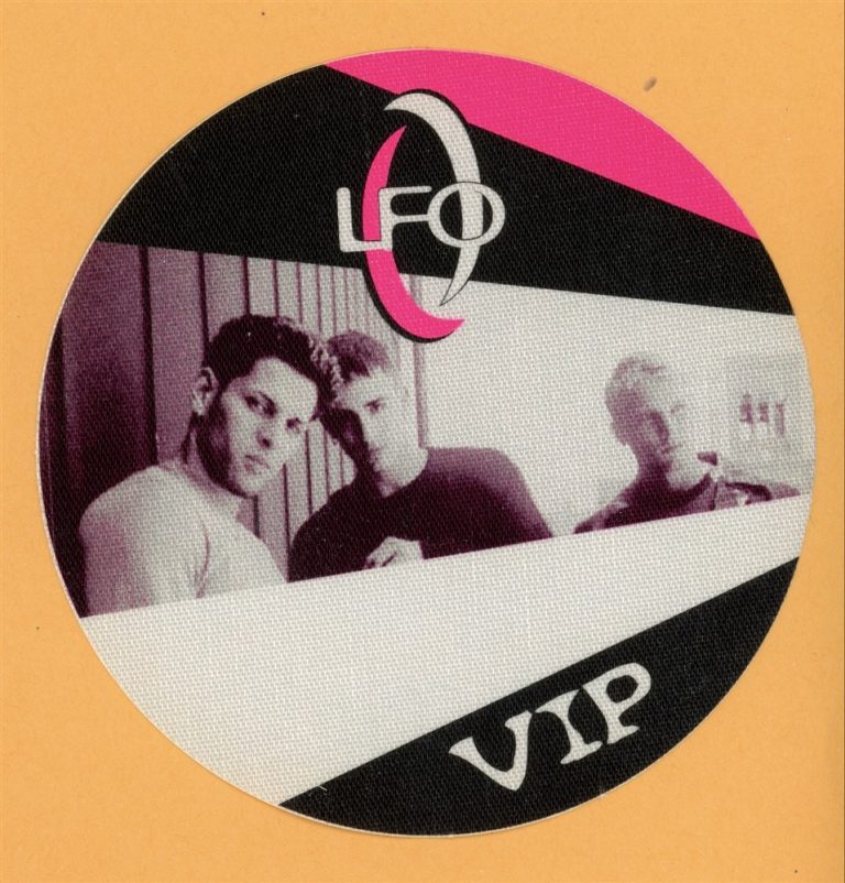 LFO 1999 Debut Concert Tour VIP Backstage Pass