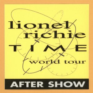 Lionel Richie 1998 Time Concert Tour AFTER SHOW Backstage Pass