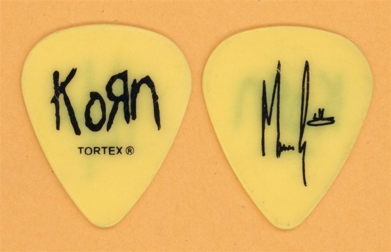 Korn Munky Vintage Guitar Pick - 2004 Take a Look in The Mirror Tour