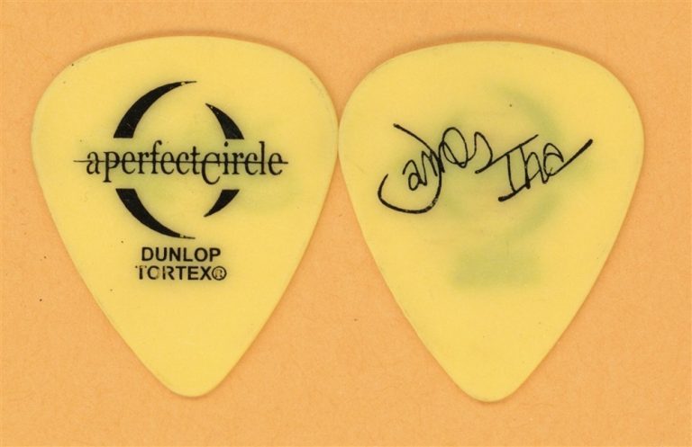 A Perfect Circle James Iha Vintage Guitar Pick - 2004 Emotive Tour