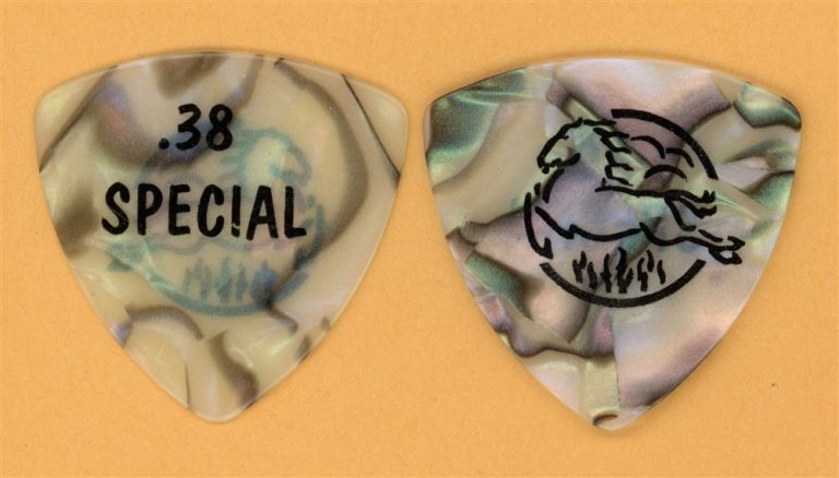 38 Special Larry Junstrom Vintage Guitar Pick - 1997 Resolution Tour