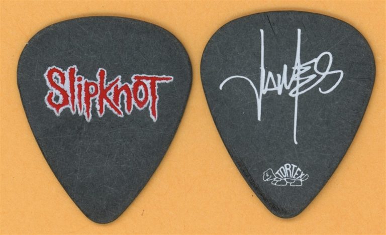 Slipknot James Root Vintage Guitar Pick - 2012 Memorial Tour