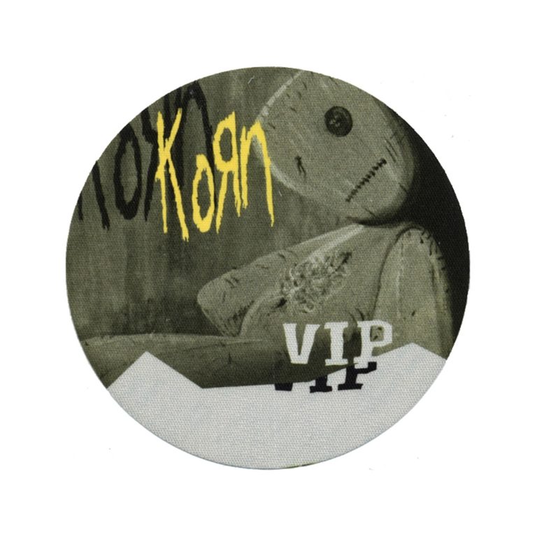 Korn 2000 Issues Concert Tour VIP Backstage Pass
