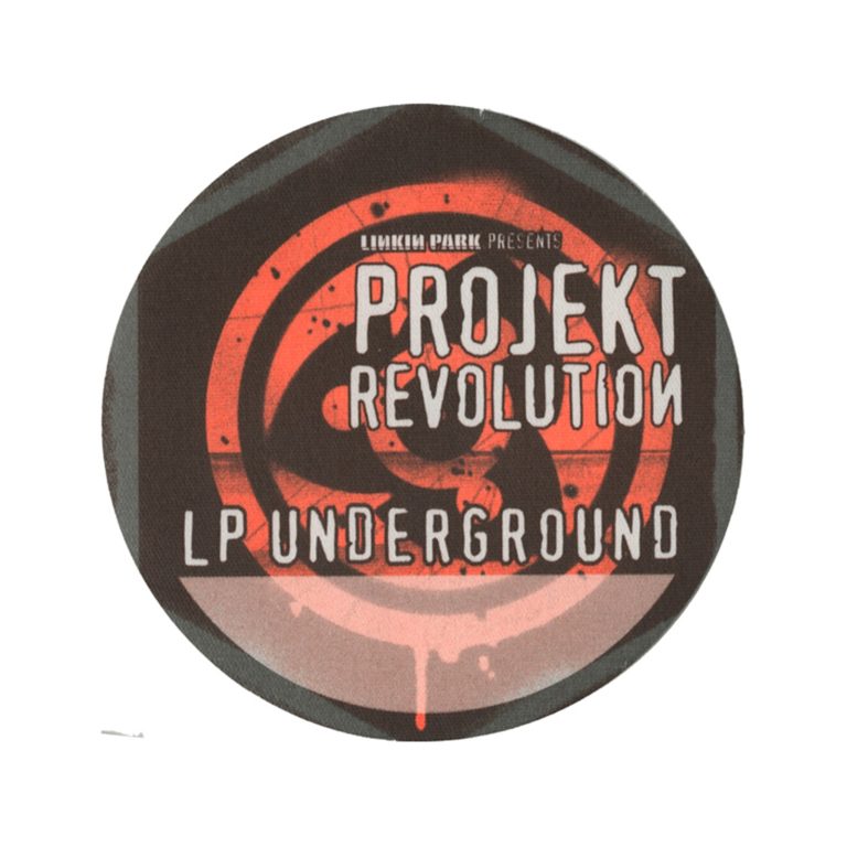 Linkin Park 2002 Projekt Revolution Concert Tour LP Underground Backstage Pass