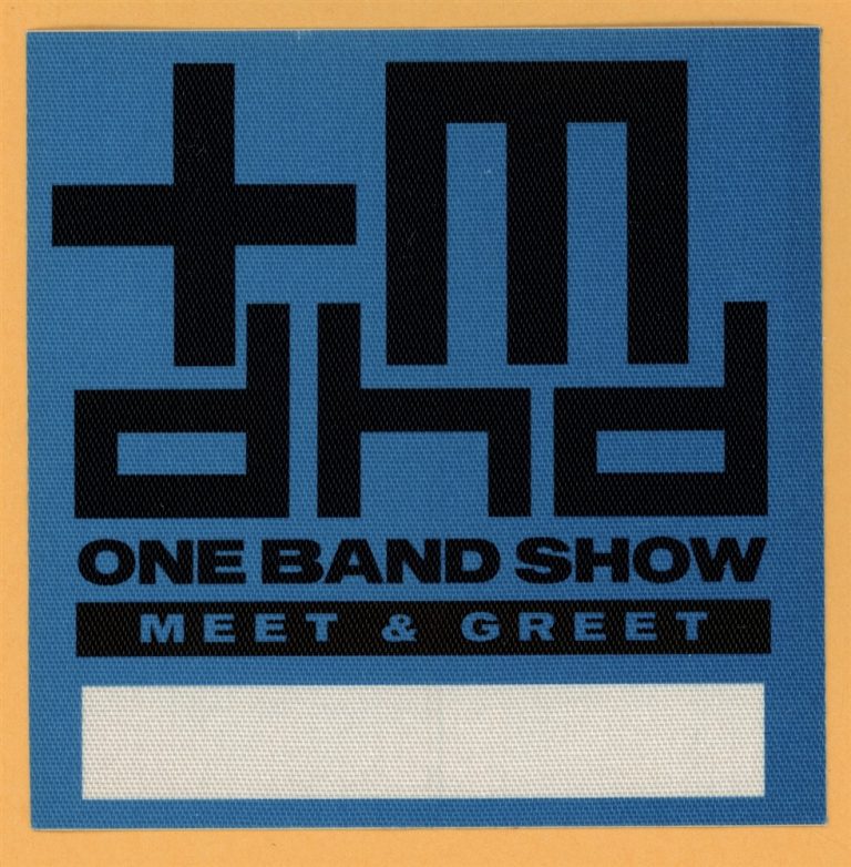 Tim McGraw 2002 w/ Danchall Doctors Concert Tour Meet & Greet Backstage Pass