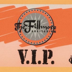 Tom Petty & The Heartbreakers 1997 Fillmore Concert Tour VIP Backstage Pass