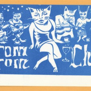 Tom Tom Club 1983 Close to The Bone Concert Tour Backstage Pass