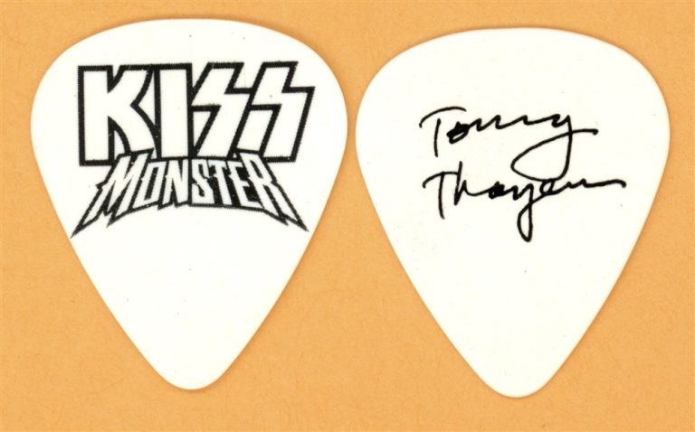 KISS Tommy Thayer Vintage Guitar Pick - 2013 Monster Tour