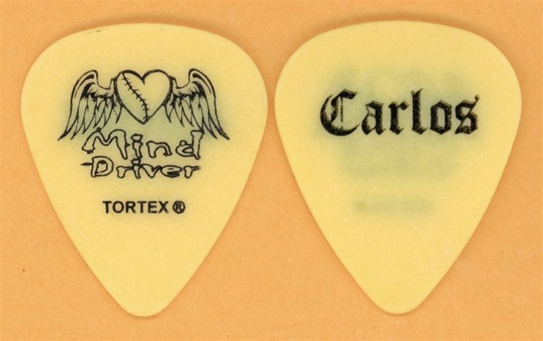 Mind Driver Carlos Ortega Vintage Tour Guitar Pick