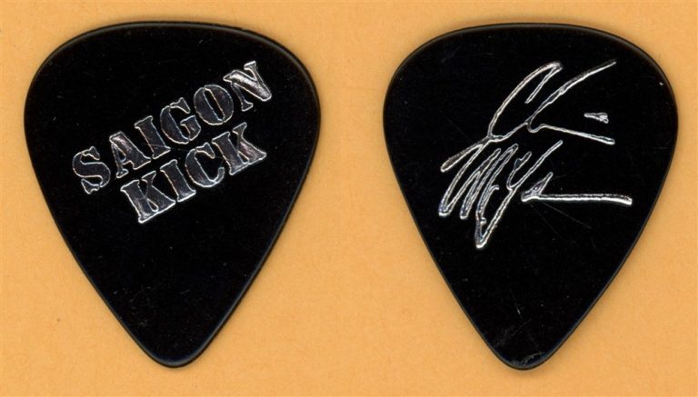 Saigon Kick Chris McLernon Vintage Guitar Pick - 1991 US Tour