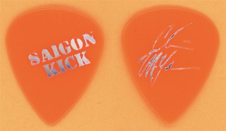 Saigon Kick Chris McLernon Vintage Guitar Pick - 1991 US Tour