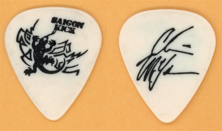 Saigon Kick Chris McLernon Vintage Guitar Pick - 1992 The Lizard Tour