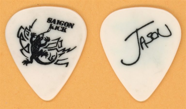 Saigon Kick Jason Bieler Vintage Guitar Pick - 1992 The Lizard Tour