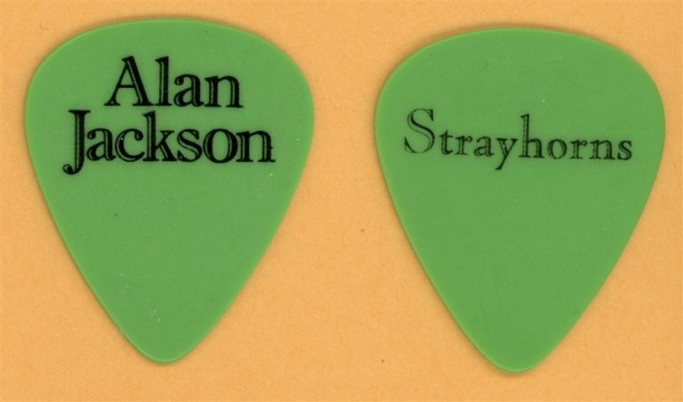 Alan Jackson Vintage Guitar Pick - Strayhorns Tour