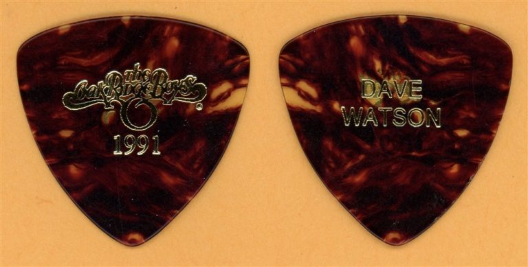 Oak Ridge Boys Dave Watson Vintage Tour Guitar Pick - 1991