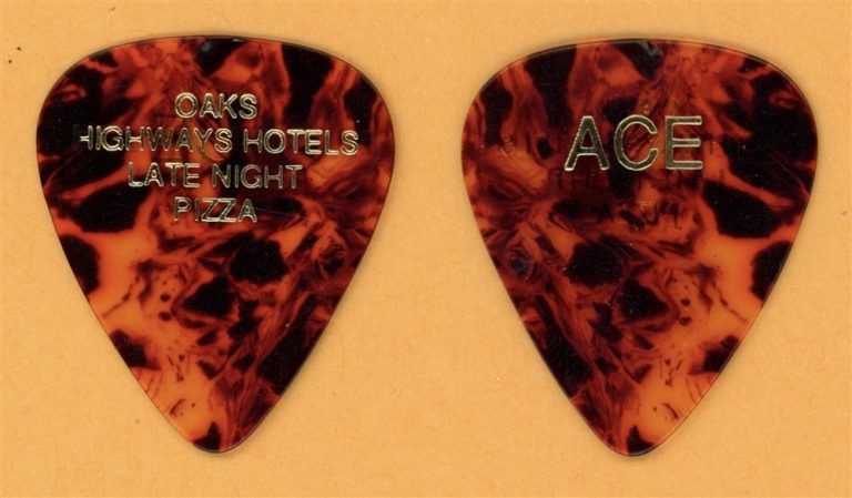 Oak Ridge Boys ACE Vintage Tour Guitar Pick - Late Night Pizza