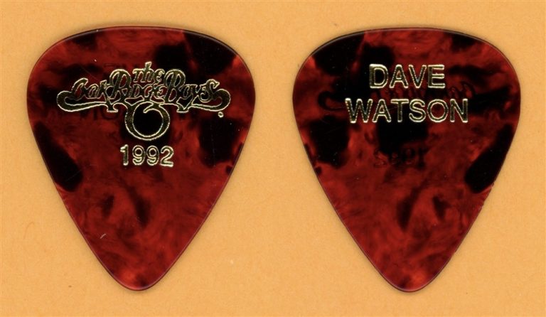 Oak Ridge Boys Dave Watson Vintage Tour Guitar Pick - 1992