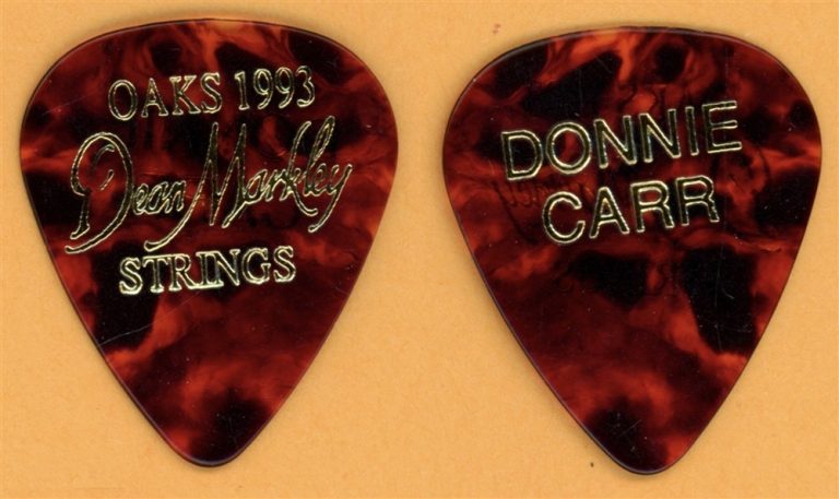 Oak Ridge Boys Donnie Carr Vintage Tour Guitar Pick - 1993
