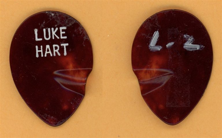 Luke Hart Vintage Tour Guitar Pick