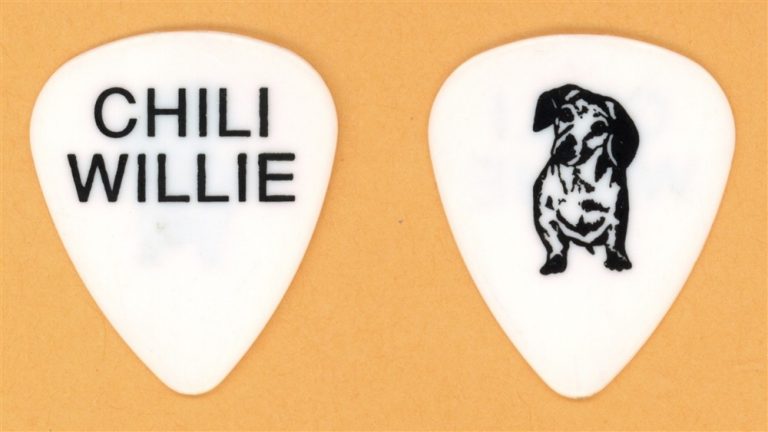 Lita Ford Runaways Chili Willie Vintage Guitar Pick - 1990 Stiletto Tour